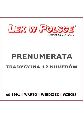 "Lek w Polsce" prenumerata tradycyjna